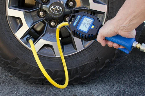 LockNFlate PRO Digital Tire Inflator Gauge with LockNFlate® Locking Air Chuck
