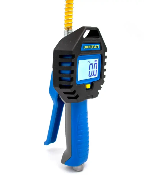LockNFlate PRO Digital Tire Inflator Gauge with LockNFlate® Locking Air Chuck