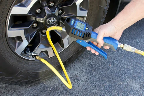 LockNFlate PRO Digital Tire Inflator Gauge with LockNFlate® Locking Air Chuck