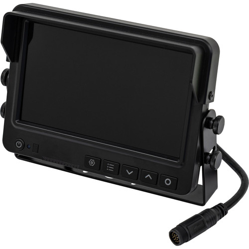 8883550 - Backup Camera System with Heated Night Vision Camera, Quad Screen View, and DVR