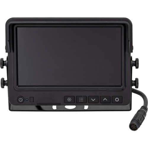 8883550 - Backup Camera System with Heated Night Vision Camera, Quad Screen View, and DVR