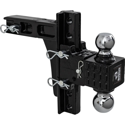 1802720 - Adjustable Dual-Ball Hitch for 2-Inch Receiver, 6-Inch Rise & Drop