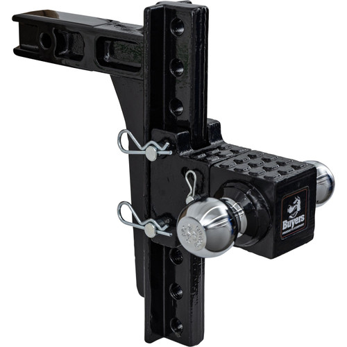 1802721 - Adjustable Dual-Ball Hitch for 2-Inch Receiver, 10-Inch Rise & Drop