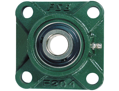 4F24 - 1-1/2 Inch Shaft Diameter Eccentric Locking Collar Style Flange Bearing - 4 Hole