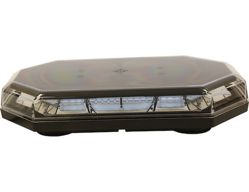 8891062 - 15 Inch Octagonal LED Mini Light Bar - Amber/Clear