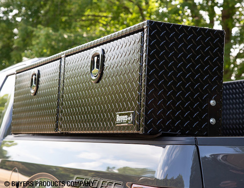 1721563 - 18x16x72 Inch Black Diamond Tread Aluminum Topsider Truck Box