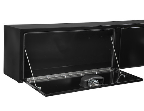 1702980 - 18x16x72 Inch Black Steel Topsider Truck Box