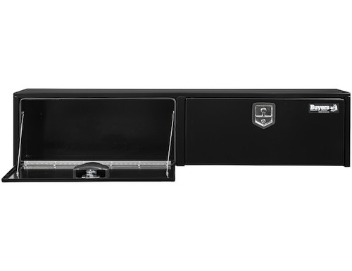 1702980 - 18x16x72 Inch Black Steel Topsider Truck Box