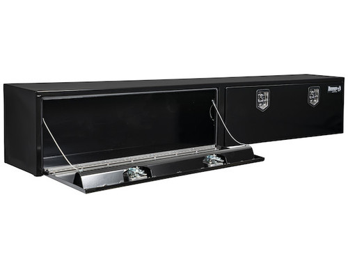 1703020 - 18x16x96 Inch Black Steel Topsider Truck Box