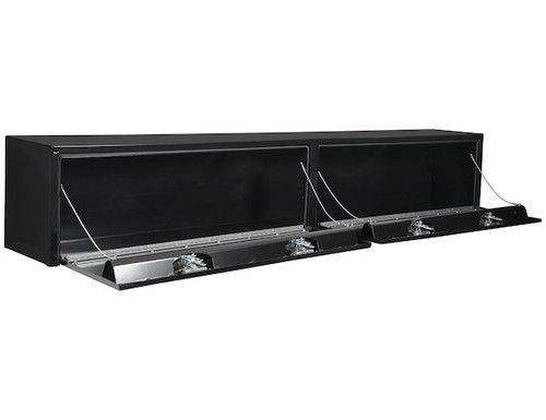 1703020 - 18x16x96 Inch Black Steel Topsider Truck Box