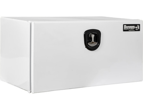 1707970 - 18x18x48 Inch White Pro Series Smooth Aluminum Underbody Truck Box
