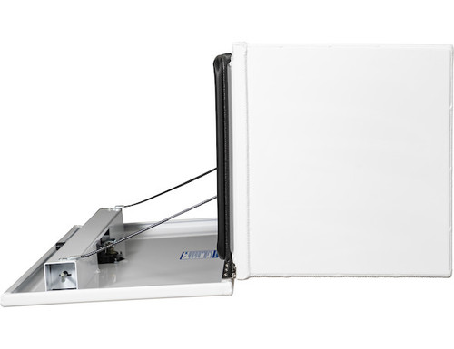 1707970 - 18x18x48 Inch White Pro Series Smooth Aluminum Underbody Truck Box