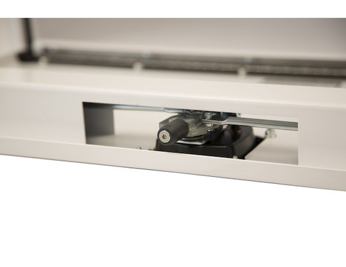 1732415 - 18x18x60 Inch White Steel Underbody Truck Box With 3-Point Latch