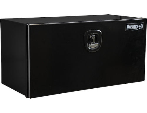 1706980 - 18x24x36 Inch Black Pro Series Smooth Aluminum Underbody Truck Box