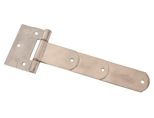 B2423G - 2.25 x 12 Inch Steel Strap Hinge with 1/2 Inch Steel Pin-Overall 5 x 15.19 Inch