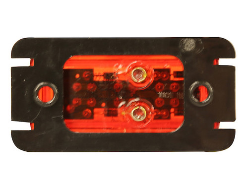 5622104 - 2.5 Inch Red Surface Mount Marker Light With 3 LED