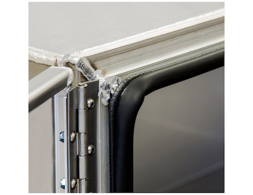 1705433 - 24x24x30 Inch Pro Series Smooth Aluminum Underbody Truck Box - Double Barn Door, 3-Point Compression Latch