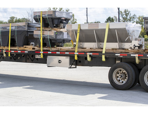 1705433 - 24x24x30 Inch Pro Series Smooth Aluminum Underbody Truck Box - Double Barn Door, 3-Point Compression Latch