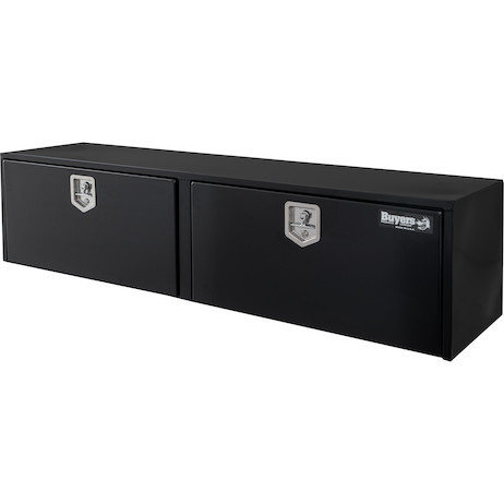 1704320 - 24x24x72 Inch  Black Steel Underbody Truck Box