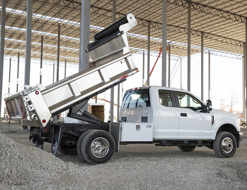 1704420 - 24x24x72 Inch White Steel Underbody Truck Box