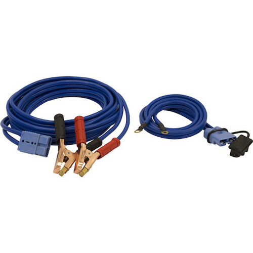 5601026 - 28 Foot Long Booster Cables With Blue Quick Connect - 600 Amp