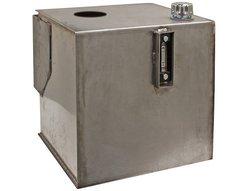 SMR30SS25 - 30 Gallon Stainless Steel Bulkhead Hydraulic Reservoir With 25 Micron Filter
