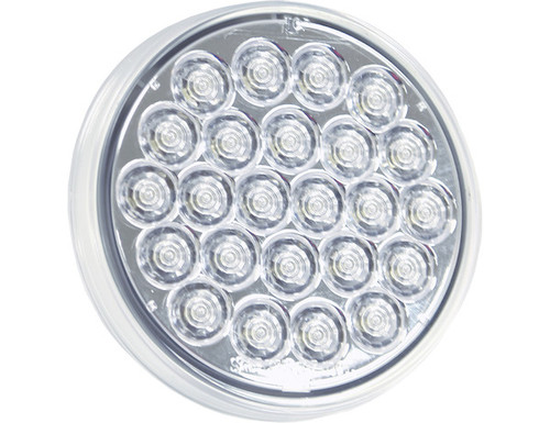 5624325 - 4 Inch Clear Round Backup Light with 24 LEDs (Sold in Multiples of 10)
