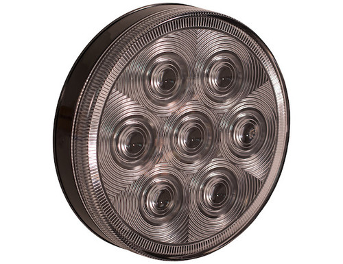 5624356 - 4 Inch Clear Round Backup Light With 7 LEDs (Sold in Multiples of 10)