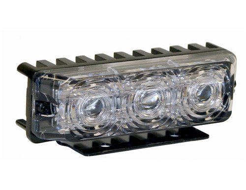 5624433 - 4.375 Inch Clear Rectangular Projector Light With 3 LED