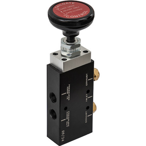 BAV020 - 4-Way 3-Position Manual Air Valve With Five 1/4 Inch NPT Ports BAV020 - 4-Way 3-Position Manual Air Valve With Five 1/4 Inch NPT Ports