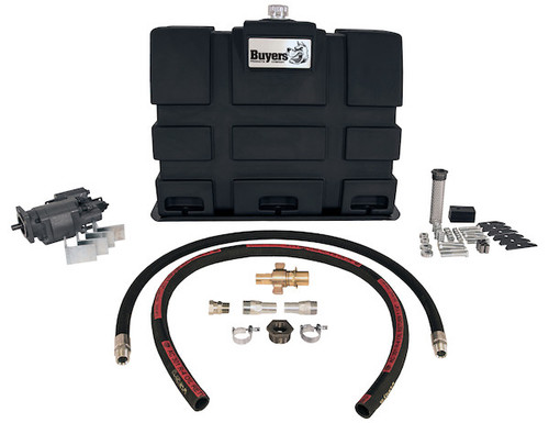 UWLK50PDMCCW - 50 Gallon Upright Reservoir/Direct Mount Pump Wetline Kit CCW With Poly Tank