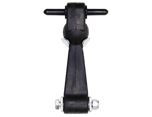 WJ206 - 6 Inch Heavy-Duty Rubber Hood Catch - Includes Brackets and Pin-With Bumper