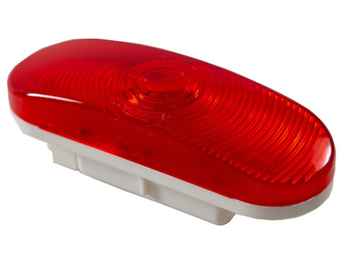 5626101 - 6 Inch Red Oval Stop/Turn/Tail DOT Light with 1 LED