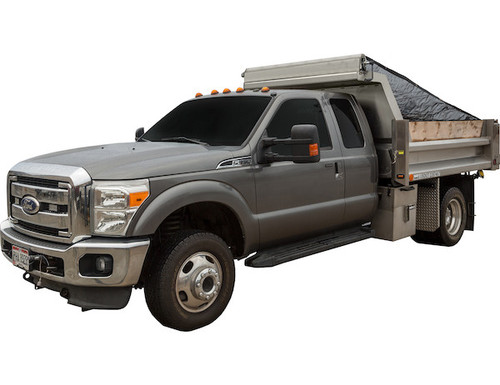 TDH7515 - Aluminum Tarp System with Deflector Housing and Mesh Tarp 7-1/2 X 15 Foot