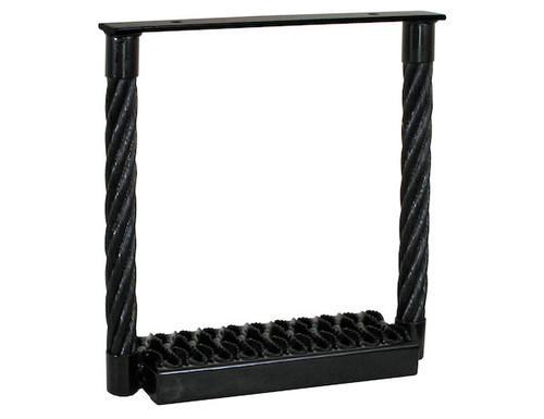 5231515 - Black Powder Coated Cable Type Truck Step - 15 x 15 x 4.75 Inch Deep