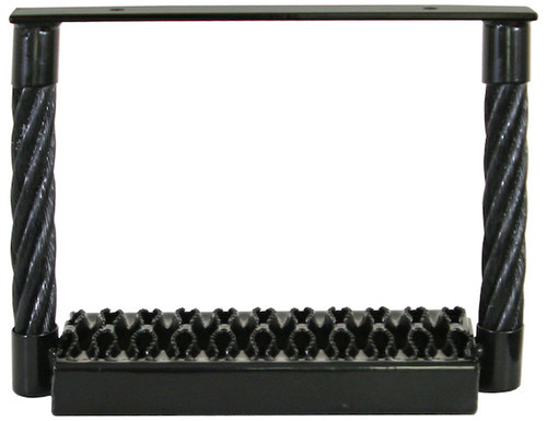 5230915 - Black Powder Coated Cable Type Truck Step - 9 x 15 x 4.75 Inch Deep