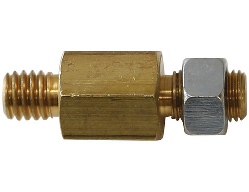 BA2 - Brass Battery Bolt Adapters Side Terminal 3/8-24 With Nut