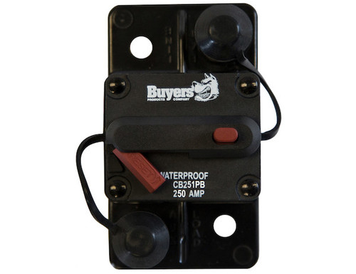 CB251PB - Circuit Breaker, 250 AMP, Push-To-Trip