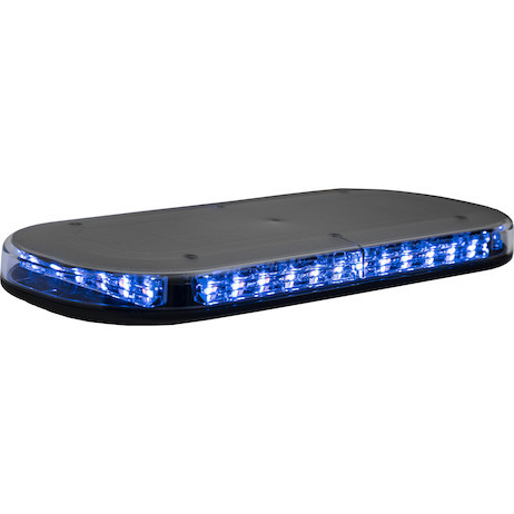 8891161 - Class 1 Low Profile Oval LED Mini Light Bar - Amber/Blue