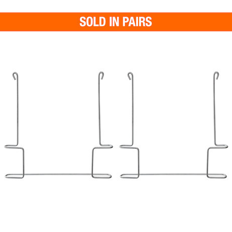 400BZ - Galvanized Anti-Sail Brackets for Use With 20-Inch-Wide Mud Flaps (Pair)