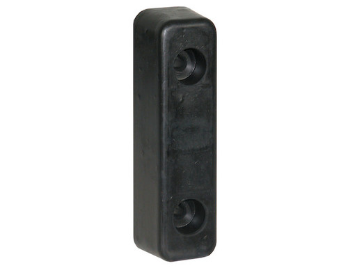 B5760 - Molded Rubber Bumper - 2-1/4 x 2 x 7-3/4 Inch Tall - Set of 2