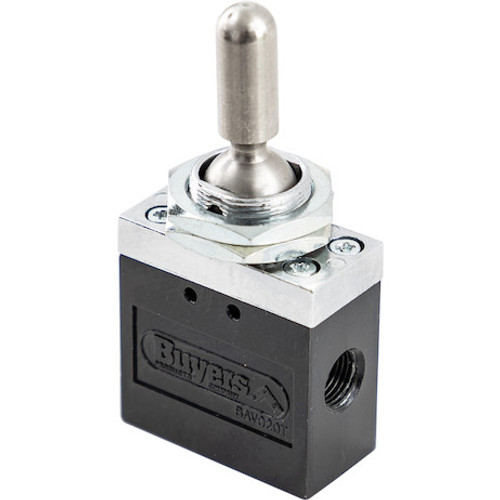 BAV020TD - Toggle 3-Position Detented Valve Only