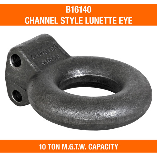 B16140 - Plain 10-Ton Forged Steel Tow Eye - 3 Inch I.D.