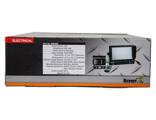 8883000 - Rear Backup Camera System with Night Vision Backup Camera