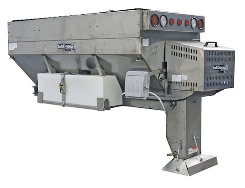 LS7 - SaltDogg® 12 VDC Pre-Wet Kit With One 30-Gallon Poly V-Box Mount Reservoirs for 1400 Series Spreaders