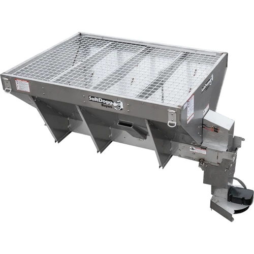 14709F527211 - SaltDogg® 5.0 Cubic Yard 9 Ft. 304 Stainless Steel Spreader - Electric - Auger