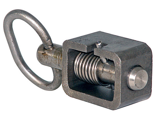 B2598SSC - Stainless Steel 5/8 Inch Weld-On Spring Latch Assembly - Standard Plunger