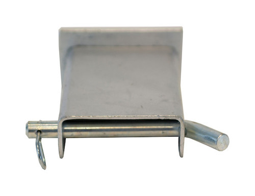 B28SPZ - Stake Pocket 3/8 Inch Forged D-Ring with 2 Inch ID, Zinc-Coated B28SPZ - Stake Pocket 3/8 Inch Forged D-Ring with 2 Inch ID, Zinc-Coated