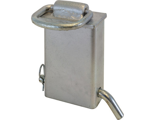 B28SPZ - Stake Pocket 3/8 Inch Forged D-Ring with 2 Inch ID, Zinc-Coated B28SPZ - Stake Pocket 3/8 Inch Forged D-Ring with 2 Inch ID, Zinc-Coated