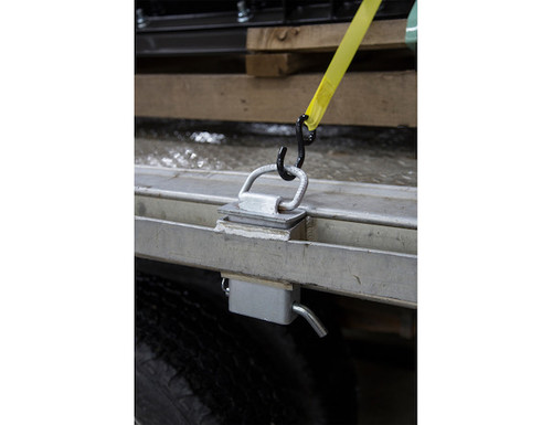 B28SPZ - Stake Pocket 3/8 Inch Forged D-Ring with 2 Inch ID, Zinc-Coated B28SPZ - Stake Pocket 3/8 Inch Forged D-Ring with 2 Inch ID, Zinc-Coated